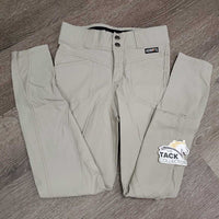 JUNIORS Euro Seat Breeches *gc, older?, mnr stains, seam puckers, rubs, pills discolored seat & legs
