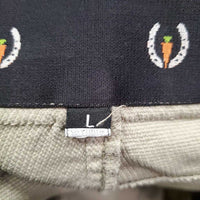 JUNIORS Euro Seat Breeches *gc, older?, mnr stains, seam puckers, rubs, pills discolored seat & legs
