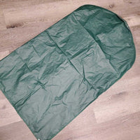Vinyl Garment Bag "Spruce Meadows" *gc, mnr holes, older, torn top opening
