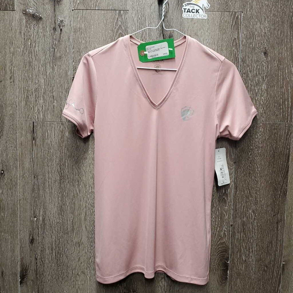 SS V Neck Shirt, tag *new