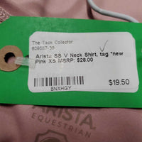 SS V Neck Shirt, tag *new