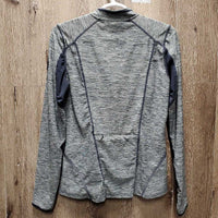 LS Sun Shirt, 1/4 Zip Up, mesh sleeves *xc
