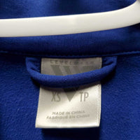 Light Fleece Lined Shirt, 1/2 Zip Up *vgc, hair, seam puckers
