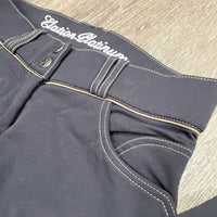 Euroseat Breeches *gc, faded, discolored, mnr rubs & pills
