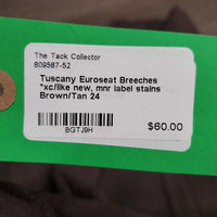 Euroseat Breeches *xc/like new, mnr label stains
