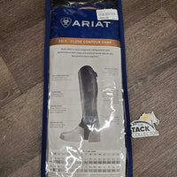 Leather Half Chaps, Back Zips, Bag, tag
