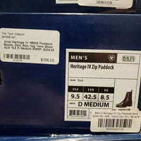 MENS Paddock Boots, Zips, Box, tag *new