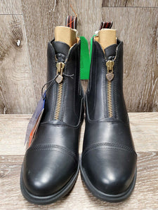 Paddock Boots, Zips, Box, Tag *new
