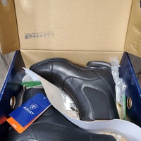 Paddock Boots, Zips, Box, Tag *new