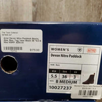 Paddock Boots, Zips, Box, Tag *new
