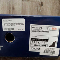 Paddock Boots, Zips, Box, Tag *new
