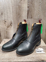 MENS Paddock Boots, Zips, Box, Tag *new
