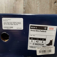 MENS Paddock Boots, Zips, Box, Tag *new
