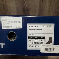 Paddock Boots, Zips, Box, Tag *new