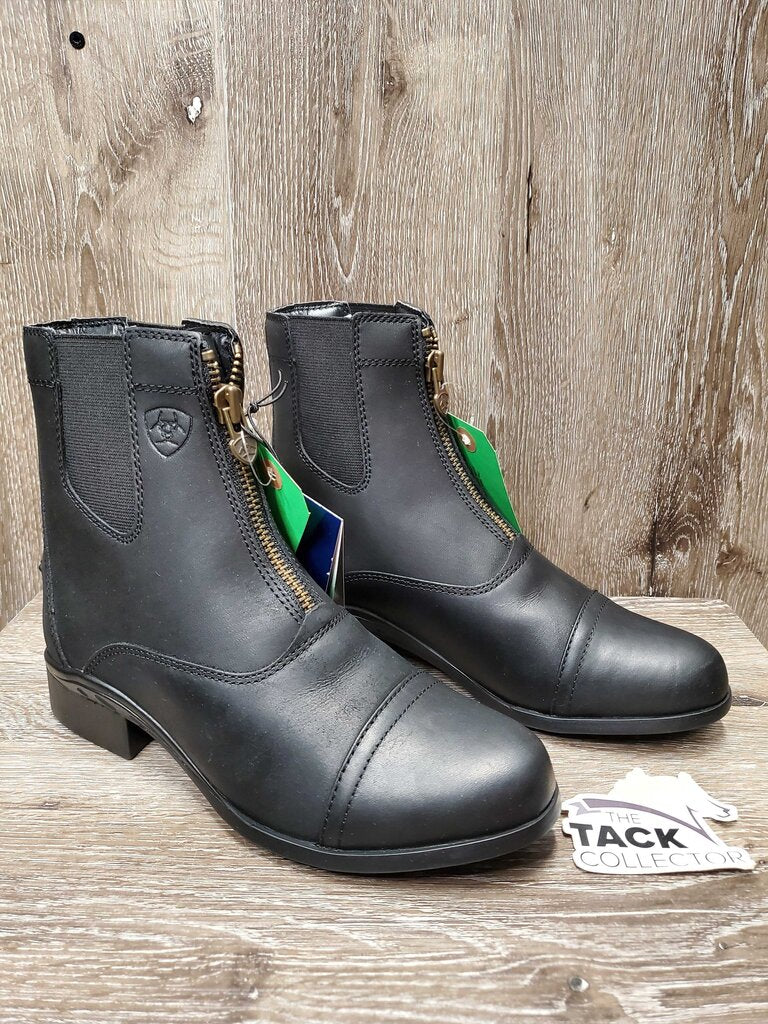 Paddock Boots, Zips, Box, Tag *new