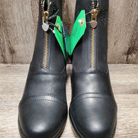 Paddock Boots, Zips, Box, Tag *new