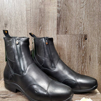 Paddock Boots, Laces, Side Zips, Box, Tag *new