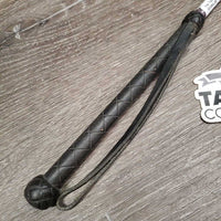Riding Crop Whip, handle *gc, bent, dirt, stains, faded
