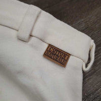 Hvy Cotton Breeches *gc, older, stains, rubs, pills, dingy
