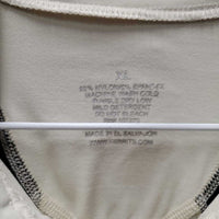 SS Shirt, 1/2 Zip Up, Mesh Sleeves *vgc, seam puckers
