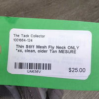 Thin Stiff Mesh Fly Neck ONLY *xc, clean, older
