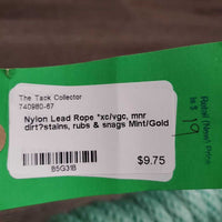 Nylon Lead Rope *xc/vgc, mnr dirt?stains, rubs & snags
