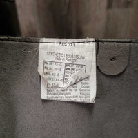 Synthetic Leather & Elastic Dress Boots, Zips *vgc/xc, mr residue, stains & creases