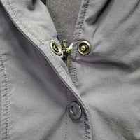 JUNIORS Technical Show Jacket, Zipper, Snaps *gc, faded, seam puckers
