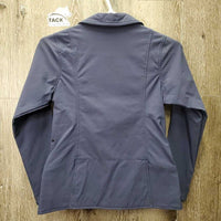 JUNIORS Technical Show Jacket, Zipper, Snaps *gc, faded, seam puckers
