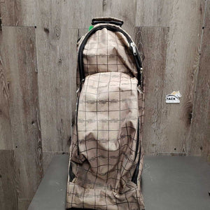 Bag Set: Rolling Helmet/Boot Bag *vgc/fair, mnr dusty, broken floor board & Saddle Storage/Carry Bag , Shoulder Strap *like new, dusty