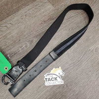 Jaquard Elastic Belt, Buckle *vgc, unstitched edges, loose threads, snags
