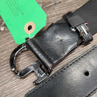 Jaquard Elastic Belt, Buckle *vgc, unstitched edges, loose threads, snags
