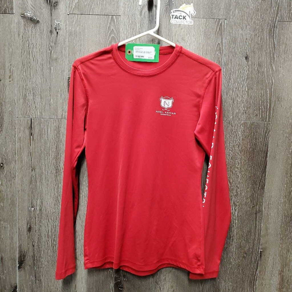 LS Shirt *gc, snags, seam rubs, cracking logos