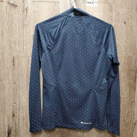 LS Sun Shirt, 1/4 Zip Up, Mesh Sleeves *xc