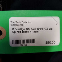 SS Polo Shirt, 1/4 Zip Up *xc