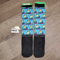 Tall Socks "Poop Emoji" *vgc, clean, rubs, faded, pills
