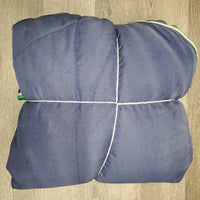 Lt/Med Quilt Stay Dry Stable Blanket *vgc, dirty, film, mnr stains, faded