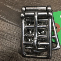 4 Hvy Girth Roller Buckles *xc, clean