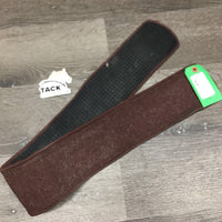 Neoprene & Velcro Back Girth Liner ONLY *gc, clean, hairy, residue/film
