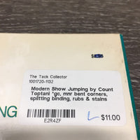 Modern Show Jumping by Count Toptani *gc, mnr bent corners, splitting binding, rubs & stains
