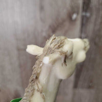 Decorative Laughing Ceramic Horse *gc, broken ear, dusty
