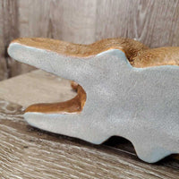 Decorative Ceramic Horse *gc, thin bottom felt, v.rubbed ears
