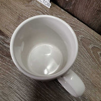 Ceramic Mug "High River Sr Pro Rodeo" *gc, crackles, stains
