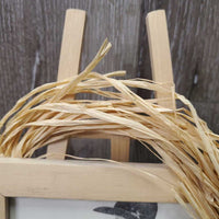 Boy & Border Collie Pencil Drawing Print, Wood Frame & Easel *gc, dusty