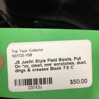 Field Boots, Pull On *xc, clean, mnr scratches, dust, dings & creases
