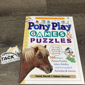 Pony Play Games and Puzzles *like new, 1 used page