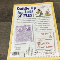 Pony Play Games and Puzzles *like new, 1 used page
