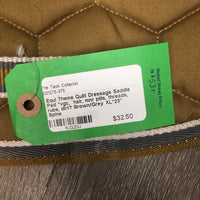 Quilt Dressage Saddle Pad *vgc, hair, mnr pills, threads, rubs, dirt?
