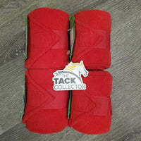 4 Fleece Polos *vgc, clean, hair, pilly
