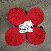 4 Fleece Polos *vgc, clean, hair, pilly
